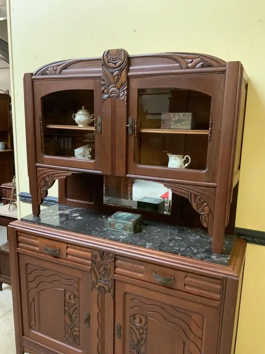 Antik - Buffet, Kredenz, Vitrine, - Art Deco - Lieferung möglich! 7