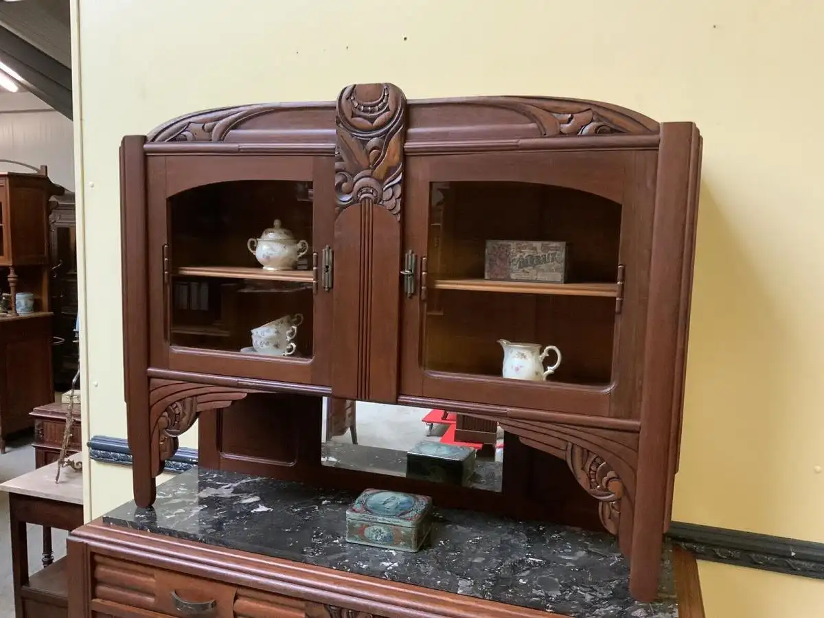 Antik - Buffet, Kredenz, Vitrine, - Art Deco - Lieferung möglich! 8