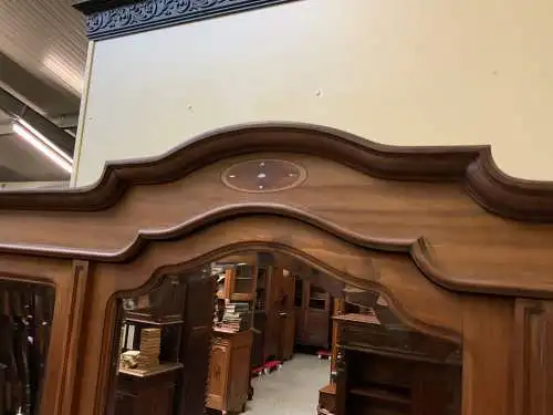 Antiker Jugendstil Kleiderschrank, Wäscheschrank, Intarsien - Lieferung möglich!