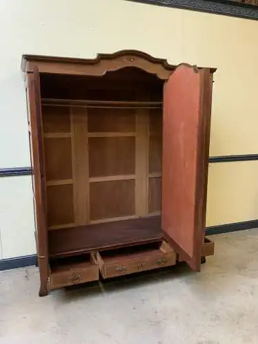 Antiker Jugendstil Kleiderschrank, Wäscheschrank, Intarsien - Lieferung möglich!