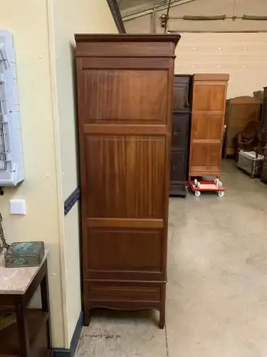 Antiker Jugendstil Kleiderschrank, Wäscheschrank, Intarsien - Lieferung möglich!