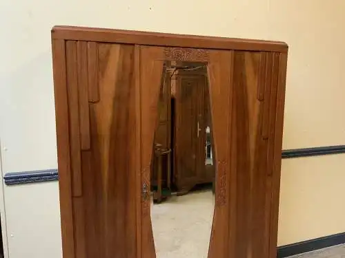 Antike - Kleiderschrank, Garderobenschrank - Art Deco -  Lieferung möglich!