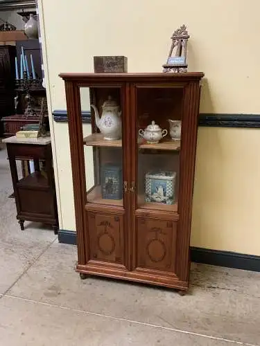 Antike Jugendstil Vitrine, Bücherschrank,  - Traumhaft   - Lieferung möglich!