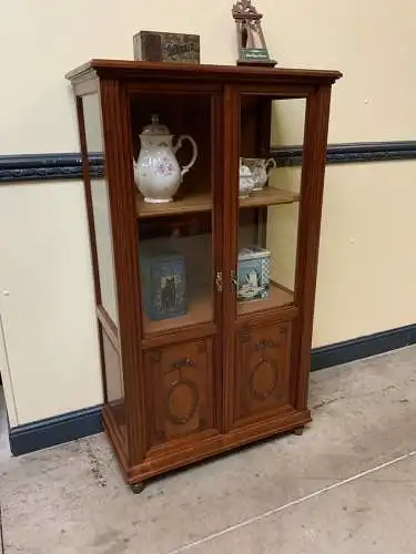 Antike Jugendstil Vitrine, Bücherschrank,  - Traumhaft   - Lieferung möglich!