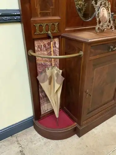 Antike imposante Jugendstil Garderobe mit Intarsien - Lieferung möglich!