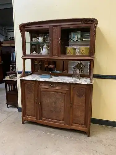 Antik - Buffet, Vertiko, Anrichte, Jugendstil, Art Nouveau - Lieferung möglich!