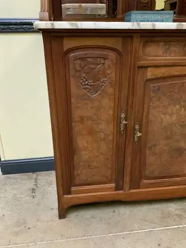 Antik - Buffet, Vertiko, Anrichte, Jugendstil, Art Nouveau - Lieferung möglich!