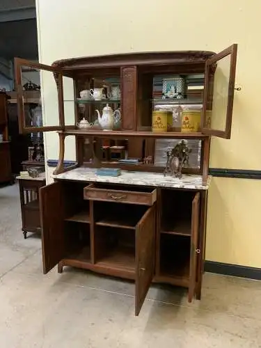 Antik - Buffet, Vertiko, Anrichte, Jugendstil, Art Nouveau - Lieferung möglich!