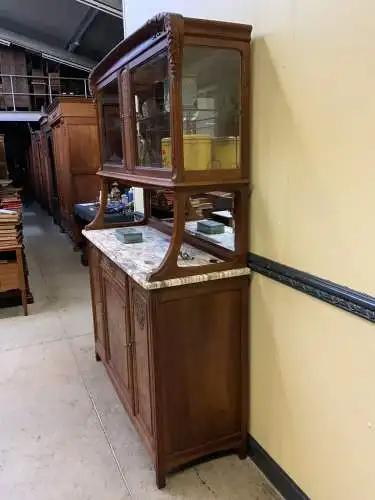 Antik - Buffet, Vertiko, Anrichte, Jugendstil, Art Nouveau - Lieferung möglich!