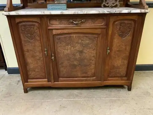 Antik - Buffet, Vertiko, Anrichte, Jugendstil, Art Nouveau - Lieferung möglich!