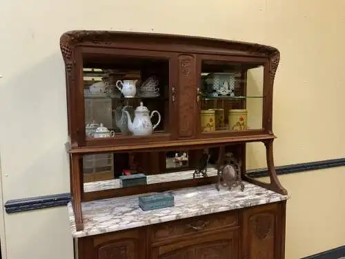 Antik - Buffet, Vertiko, Anrichte, Jugendstil, Art Nouveau - Lieferung möglich!