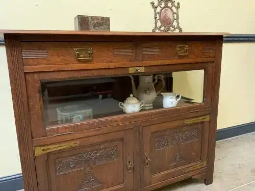 Antik - Anrichte, Kommode, Vertiko, Vitrine - Jugendstil - Lieferung möglich!
