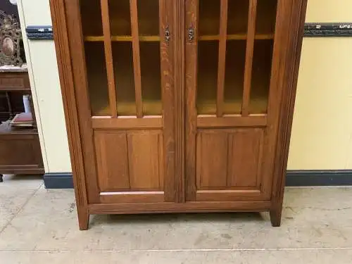 Antiker Jugendstil Bücherschrank, Vitrine, Traumhaft - Lieferung möglich!