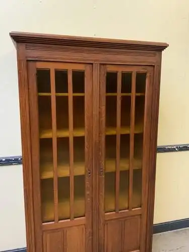 Antiker Jugendstil Bücherschrank, Vitrine, Traumhaft - Lieferung möglich!
