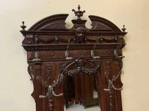 Antike imposante Historismus Garderobe, Jugendstil - Lieferung möglich!