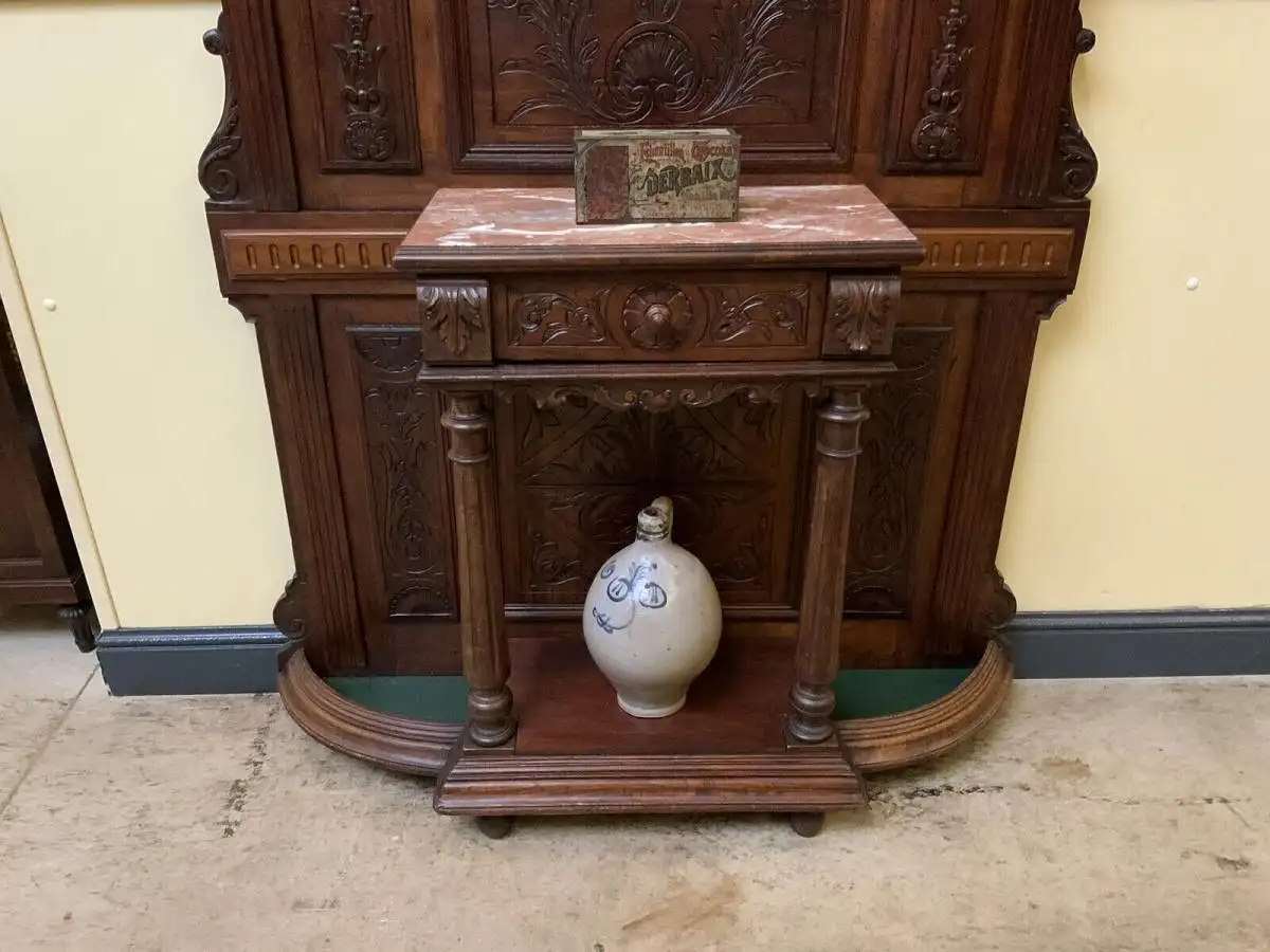 Antike imposante Historismus Garderobe, Jugendstil - Lieferung möglich! 18