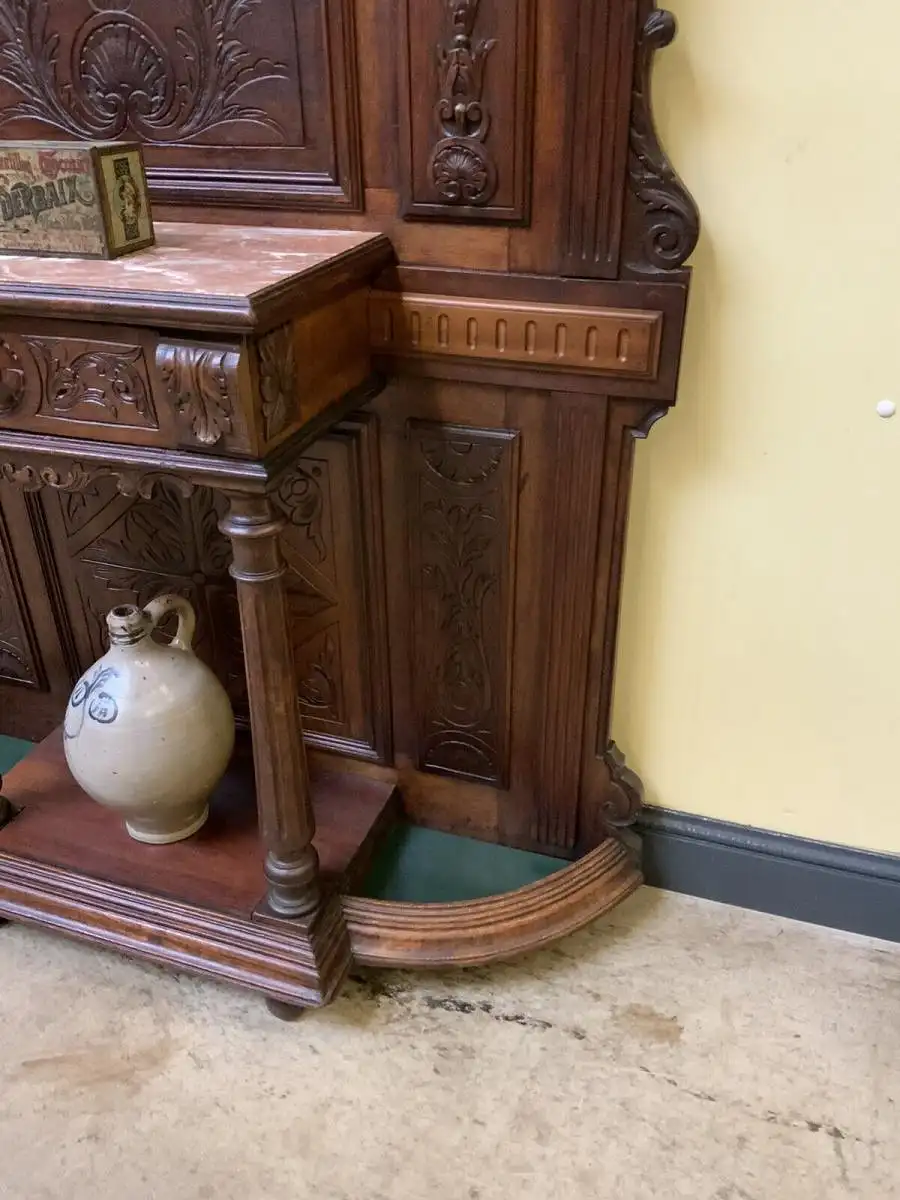 Antike imposante Historismus Garderobe, Jugendstil - Lieferung möglich! 20