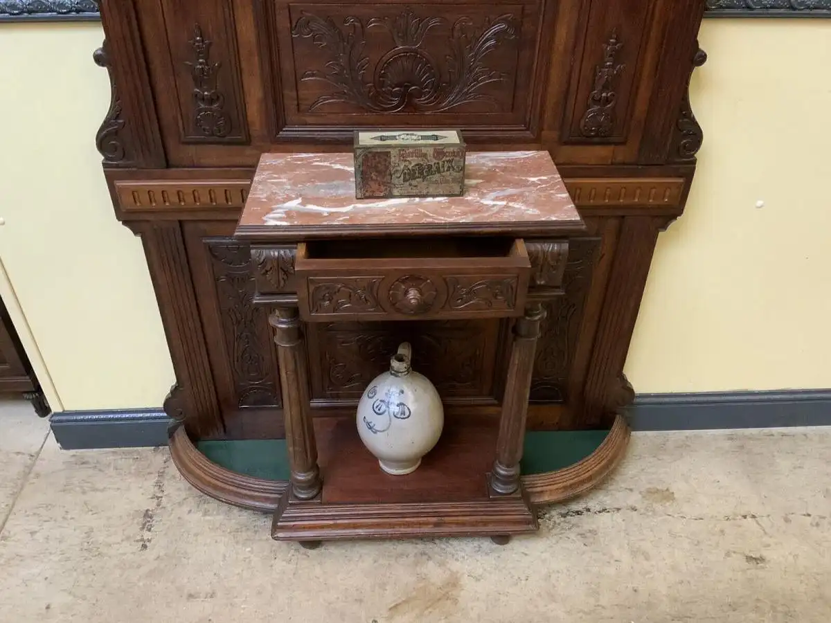Antike imposante Historismus Garderobe, Jugendstil - Lieferung möglich! 23
