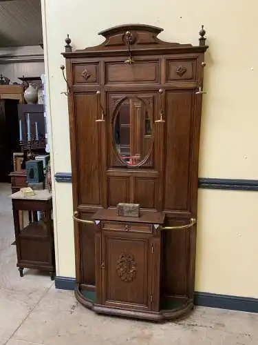 Antike Jugendstil Garderobe - traumhaft schön - Lieferung möglich!