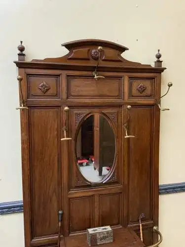 Antike Jugendstil Garderobe - traumhaft schön - Lieferung möglich!