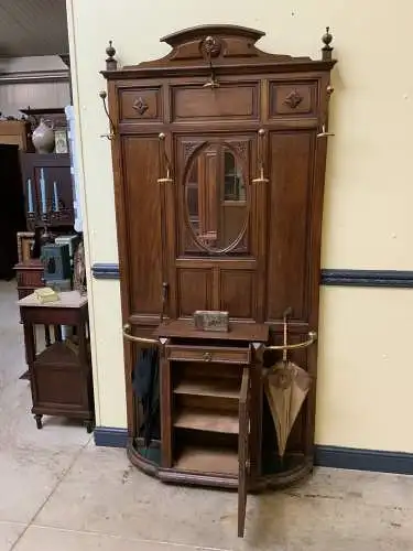 Antike Jugendstil Garderobe - traumhaft schön - Lieferung möglich!