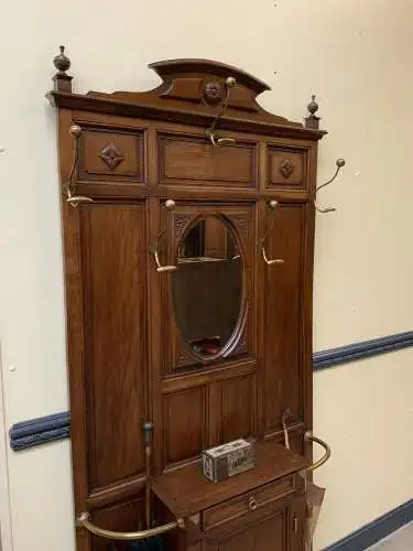 Antike Jugendstil Garderobe - traumhaft schön - Lieferung möglich!