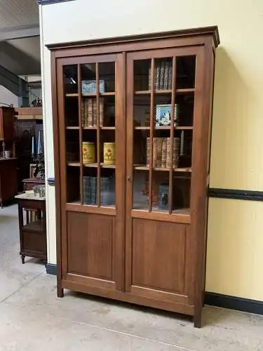 Antiker Jugendstil Bücherschrank, Vitrine, Traumhaft - Lieferung möglich!