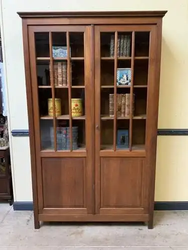 Antiker Jugendstil Bücherschrank, Vitrine, Traumhaft - Lieferung möglich!