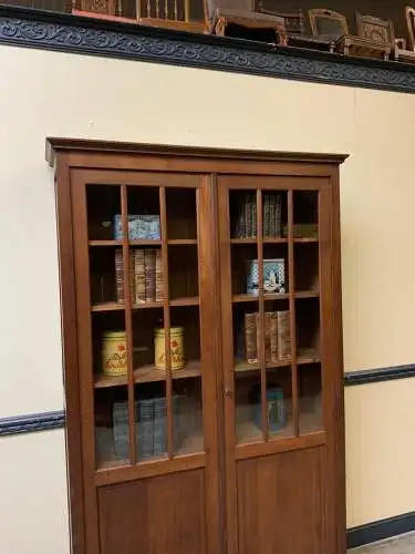 Antiker Jugendstil Bücherschrank, Vitrine, Traumhaft - Lieferung möglich!