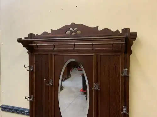 Antike Jugendstil Garderobe - traumhaft schön - Lieferung möglich!