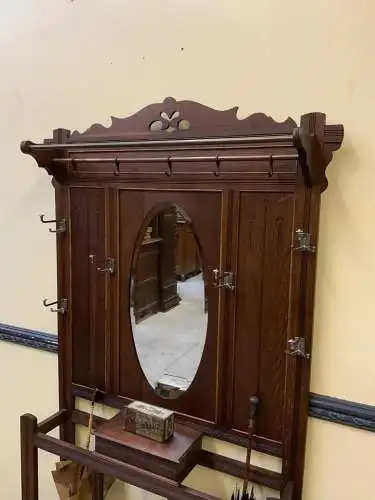 Antike Jugendstil Garderobe - traumhaft schön - Lieferung möglich!