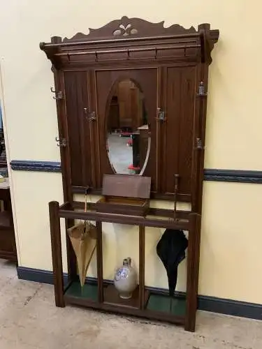 Antike Jugendstil Garderobe - traumhaft schön - Lieferung möglich!