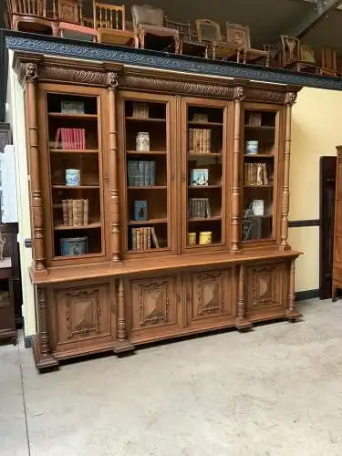 Antik - Monumentaler Bücherschrank, Buffet, -  Gründerzeit  - Lieferung möglich!