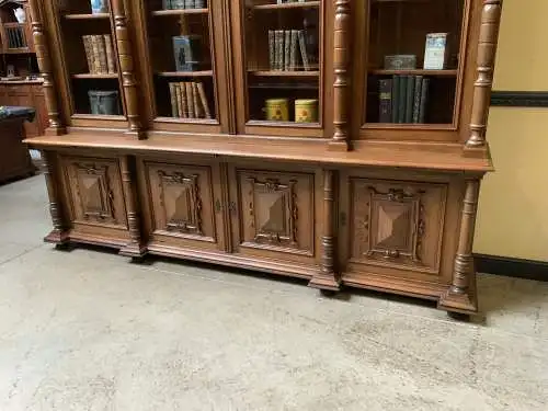 Antik - Monumentaler Bücherschrank, Buffet, -  Gründerzeit  - Lieferung möglich!