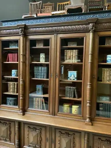 Antik - Monumentaler Bücherschrank, Buffet, -  Gründerzeit  - Lieferung möglich!