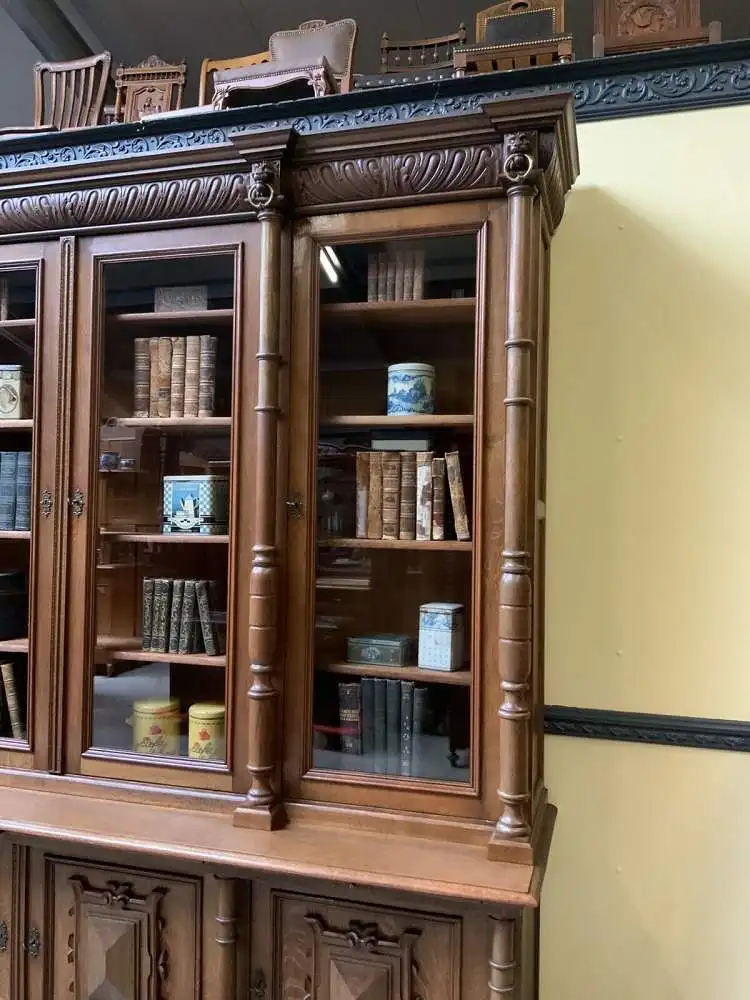 Antik - Monumentaler Bücherschrank, Buffet, -  Gründerzeit  - Lieferung möglich! 16