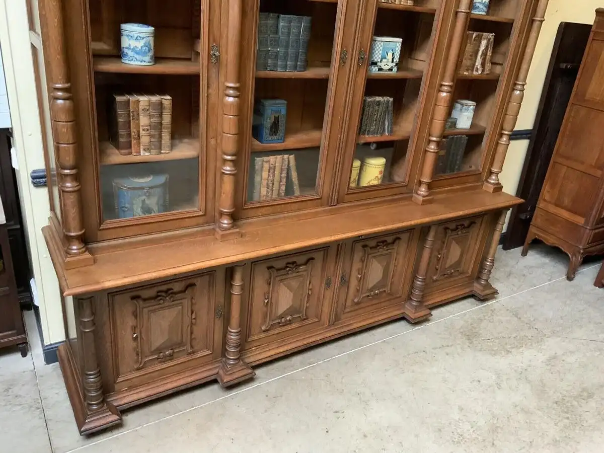 Antik - Monumentaler Bücherschrank, Buffet, -  Gründerzeit  - Lieferung möglich! 20