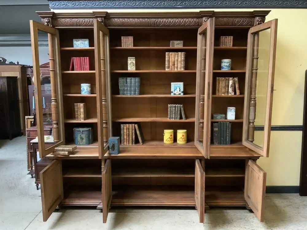 Antik - Monumentaler Bücherschrank, Buffet, -  Gründerzeit  - Lieferung möglich! 21