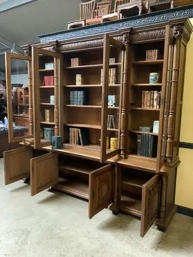 Antik - Monumentaler Bücherschrank, Buffet, -  Gründerzeit  - Lieferung möglich!