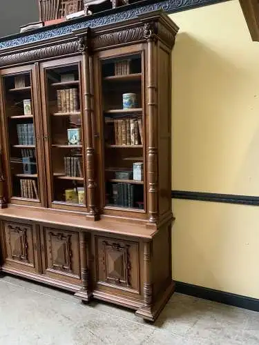 Antik - Monumentaler Bücherschrank, Buffet, -  Gründerzeit  - Lieferung möglich!
