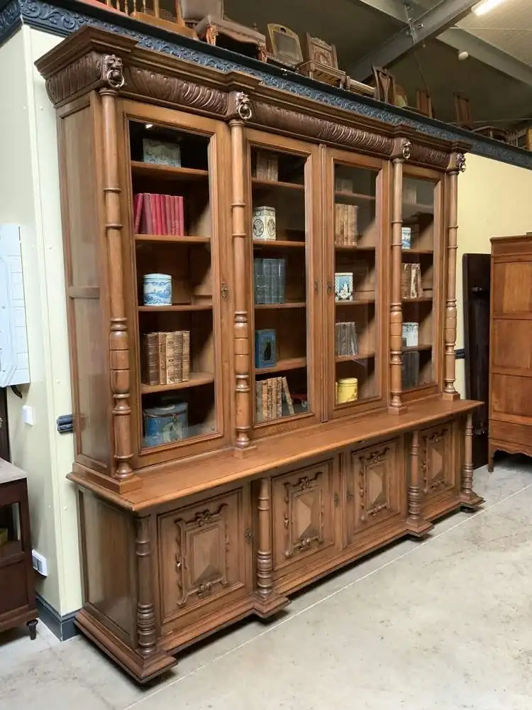 Antik - Monumentaler Bücherschrank, Buffet, -  Gründerzeit  - Lieferung möglich! 5