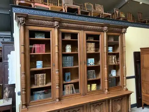 Antik - Monumentaler Bücherschrank, Buffet, -  Gründerzeit  - Lieferung möglich!