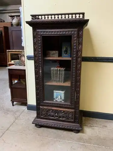 Antik -Vitrine, Bücherschrank - Bretagne - Lieferung mögl.