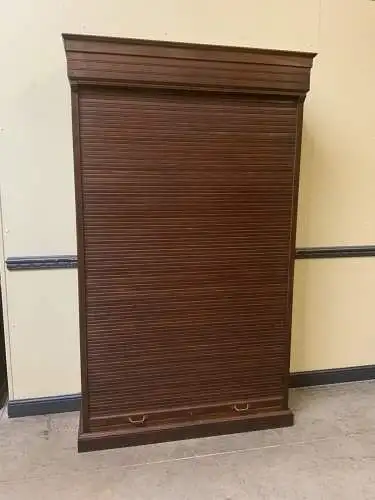 Antik - Rollladen Archiv Schrank, Bücherschrank -Jugendstil - Lieferung möglich!
