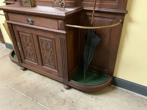 Antike imposante Gründerzeit Garderobe, Neorenaissance - Lieferung möglich! 15