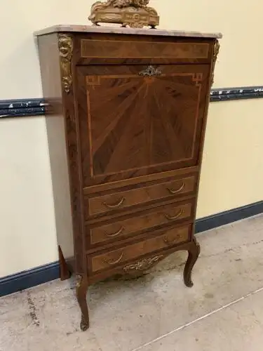 Antiker Jugendstil Sekretär mit Intarsien, Traumhaft - Lieferung möglich! 10