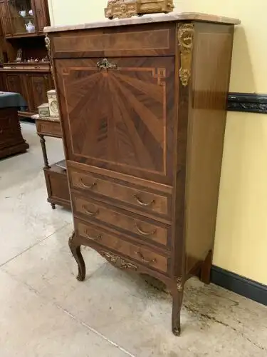 Antiker Jugendstil Sekretär mit Intarsien, Traumhaft - Lieferung möglich! 11