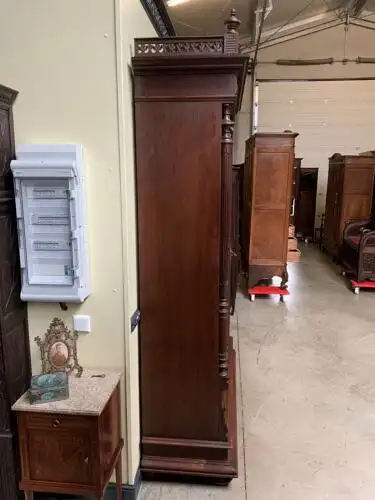 Antiker imposanter Historismus Bücherschrank XXL, Vitrine - Lieferung mögl.!