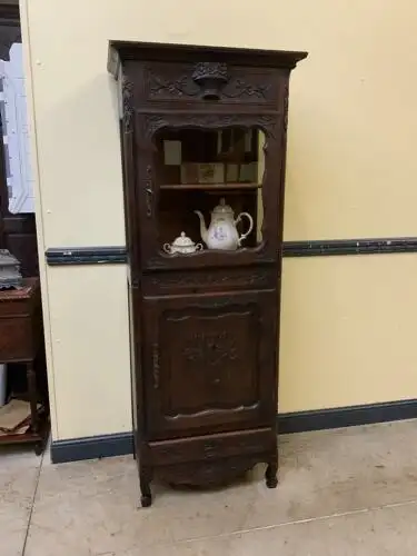 Antik - Vitrine, Bücherschrank, - Jugendstil - Historismus - Lieferung möglich! 1