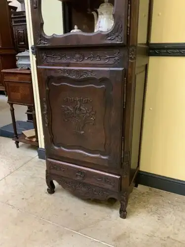 Antik - Vitrine, Bücherschrank, - Jugendstil - Historismus - Lieferung möglich! 14